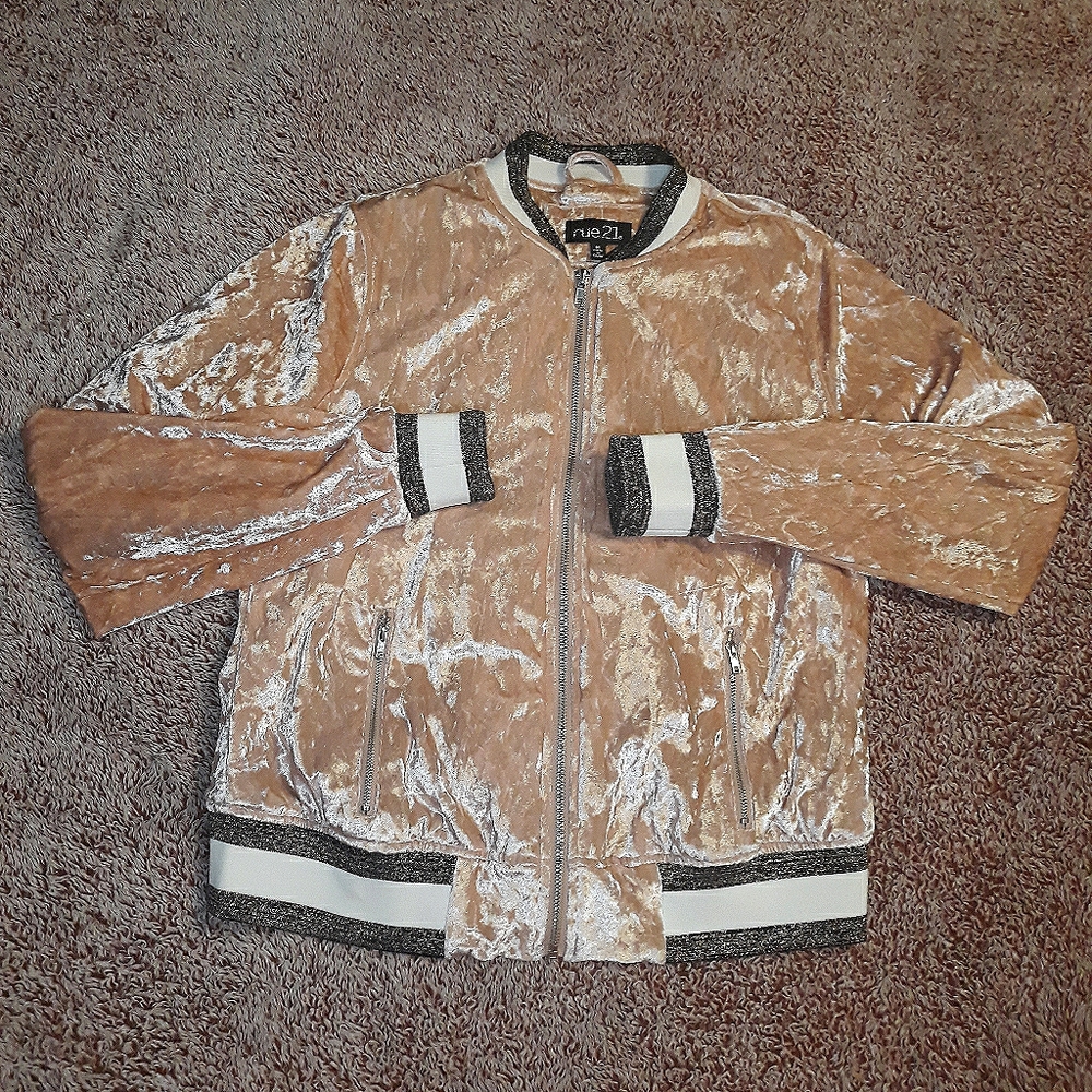 Rue 21 "velvet" Jacket